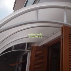 translucent polycarbonate shade